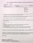 Liquidación de cargo fijo