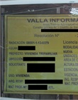 Fotografías de la valla 